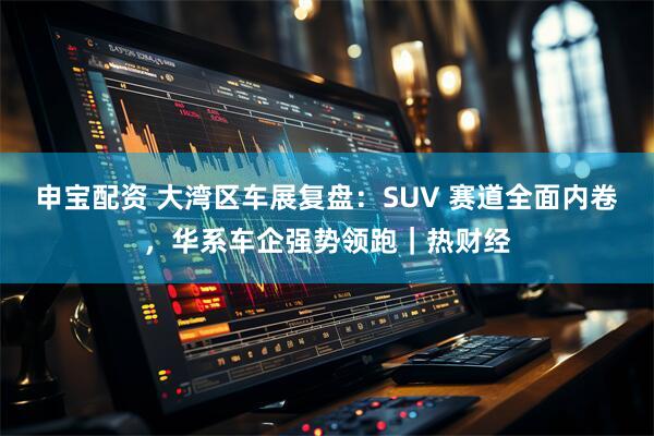 申宝配资 大湾区车展复盘：SUV 赛道全面内卷，华系车企强势领跑｜热财经